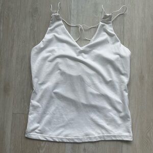 NWT- white tank top